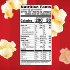 Orville Redenbacher’s Microwave Popcorn Mini Bags, Movie Theater Butter Flavor, 3g Fiber Per Serving, 1.5 oz., 12-Count