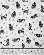 Karma Boho Tea Towels Cat 18" x 22"