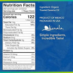 Kevala Organic Toasted Sesame Oil - Oil with Medium Smoke Point Suitable for Light Roasting and Stir-frying, Kitchen Pantry Essential Great for Asian-Style Recipes and Making Sauces, 128 fl oz, 1 gal