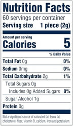 ORBIT WHITE Sweet Mint Sugar Free Soft Chew ADA Approved Chewing Gum, 120 Ct Resealable Bag