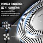 Bald Head Shaver Replacement Blades for Head Shaver, Premium 7 Blades Shaver Replacement Heads for Universal Head Shavers and Freedom Bald Men Grooming, 3 Cleaning Brush, 3 Pack