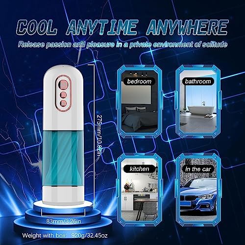 JITEM Fully Automatic Men's Fitness Equipment 7-Frequency Rotating Intelligent Pronunciation USB Fast Charging