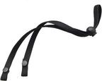 12 Pieces Adjustable Ear Straps Anti Slip Ear Loop Extension Hook Straps Mask Holder Extender for Nurse Dust Workers Food Workers to Relieve, Black