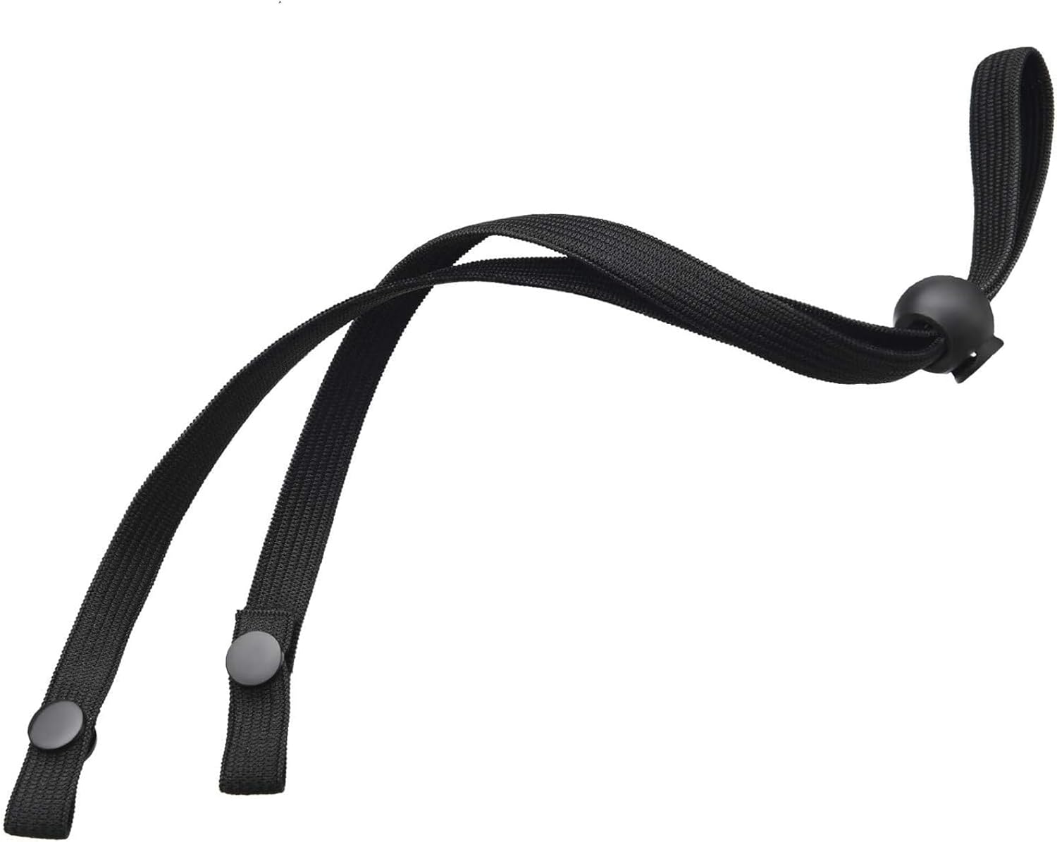 12 Pieces Adjustable Ear Straps Anti Slip Ear Loop Extension Hook Straps Mask Holder Extender for Nurse Dust Workers Food Workers to Relieve, Black