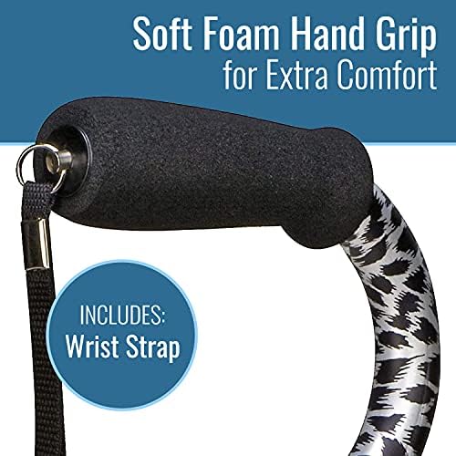 DMI Adjustable Designer Cane with Offset Handle