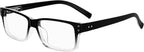 Eyekepper Spring Hinges Vintage Reading Glasses Men with Case Grey Lens Sunshine Readers