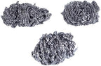 Jacent Everyday Stainless Steel Scourers, 3 Per Pack - 1 Pack