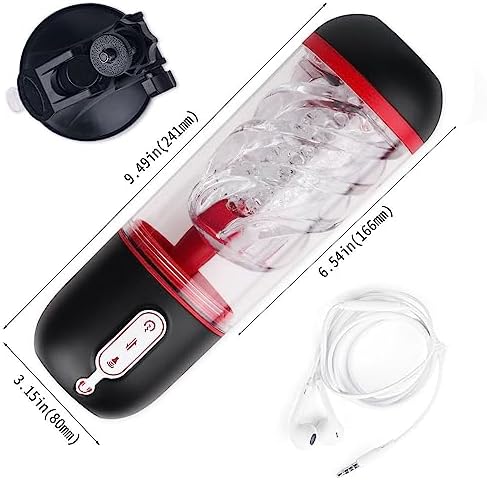 JITEM Electric Leisure Product, Men's Multifunctional Fitness Equipment 3 Modes 9 Frequency Conversion Intelligent Pronunciation with Earphones, size