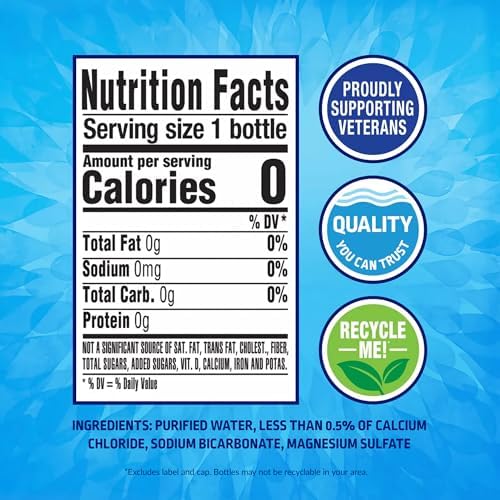 Pure Life, Water Distilled, 128 Fl Oz