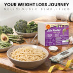 Eat Water Slim Thai Style Noodles Zero Carbohydrate Enviro 5 Pack * 270 Grams | Made from Organic Konjac Flour | Keto Paleo Diet and Vegan | Zero Sugar & Low Calorie Food