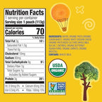 Earth's Best Organic Baby Food Pouches, 9+ Months, Pasta and Vegetable Puree for Babies 9 Months and Up, Organic Mac and Cheese with Veggies, 4 Ounce Resealable Pouch (Pack of 12)
