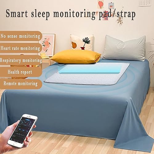 Sleep Detection Pad, Vital Sign Health Monitoring Pad, Real-time Monitoring of Sleep Status, in-Bed or Out-of-Bed, Sleep Quality and Other Applications, Remote Care Monitoring System