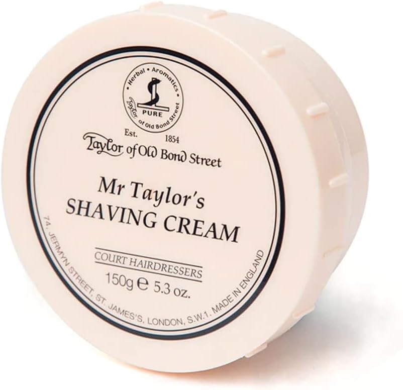 Taylor of Old Bond Street Mr. Taylor's Shaving Cream,5.3-Ounce