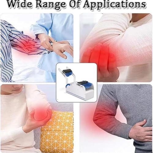 Elbow Flexion and Extension Trainer, Joint Rehabilitation Training Device, Adjustable Arm Exerciser, 0°~105° Angle Exercise, with Remote Control, for Muscle Stiffness, Arm Fractures, Etc