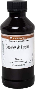 LorAnn Cookies & Cream SS Flavor, 4 ounce bottle