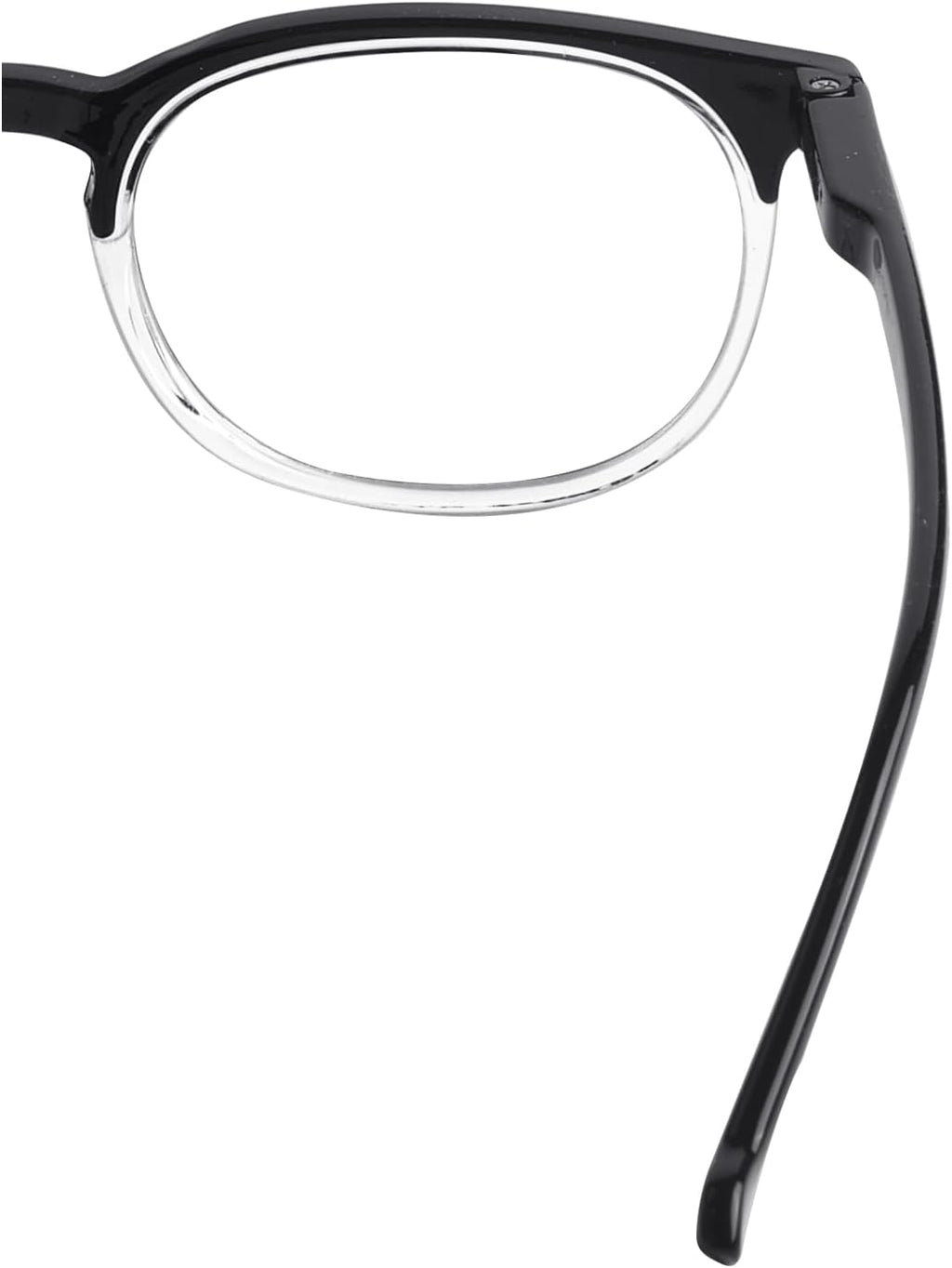 Eyekepper (Must Buy Both Eye) Black/Clear-Right Eye +3.50 Reading Glasses Different Strength Each Eye Retro Readers