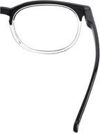 Eyekepper (Must Buy Both Eye) Black/Clear-Right Eye +3.50 Reading Glasses Different Strength Each Eye Retro Readers