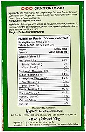 MDH Chunky Chat Masala - 3.5oz (100g)