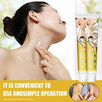 Ginger Hot Cream, GooLiving AntiHump Lymphcare Ginger Ointment, Underarm and Neck Lymphatic Care Cream, Lymphatic Drainage Cream, Anti-Cellulite Remover Cream (4 Pcs)