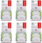 Radius Vanilla Mint Dental Floss 55 Yards Vegan & Non-Toxic Oral Care Boost & Designed to Help Fight Plaque Clear - Pack of 6