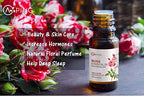 Rose & Vanilla Essential Oils - 100% Pure Organic Natural Plant Oils for Diffuser, Aroma, Spa, Massage, Yoga, Perfume, 2x10ML