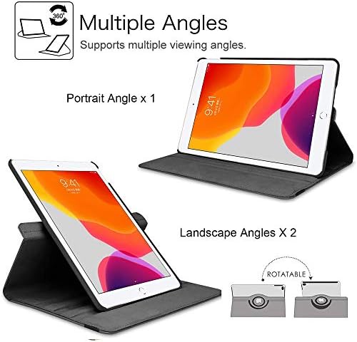 New Case for iPad 9.7 inch 2018 2017/ iPad Air 2 Case - 360 Degree Rotating Stand Protective Cover Smart Case with Auto Sleep/Wake for Apple iPad 5th/6th Generation (Marble Pink)