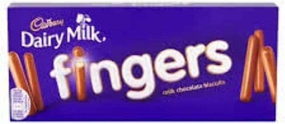 Cadbury Cookie Fingers Milk, 4.8 oz