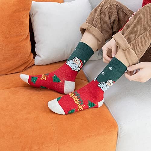 Jeasona Mens Funny Fun Crazy Funky Dress Crew Socks Gifts for Men Dad Grandpa