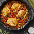 Just Bare® Chicken Natural Fresh Chicken Thighs | Antibiotic Free | Boneless | Skinless | 1.25 LB