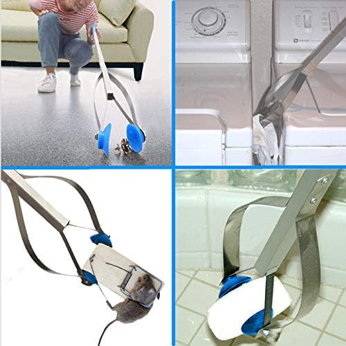 ArcMate 26" EZ Reacher Standard - Grabber Reacher with 5 lb. Pickup Capacity, 4.5" Wide Fingers, Heat Resistant Silicone Tips, and Aluminum Shaft - Grabber Tool for Elderly, Post Op, Accessibility