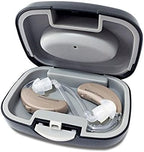 Hard Hearing Aid Portable Storage Carrying Case for Hearing Aids/PSAP/BTE/ITE/ITC/CIC/RIC/RITE