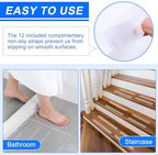 2 Pack 16 Inch Grab Bars for Bathtubs and Showers, Anti Slip Handicap Grab Bars for Shower, Safety Bath & Toilet Rail for Elderly Senior, Shower Handle Disability Assist Bathroom Handrail