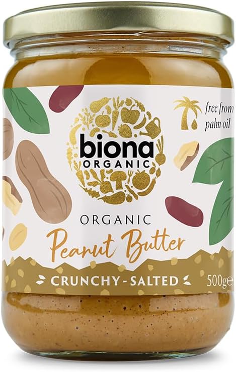 Biona Organic - Peanut Crunchy Butter - 500g