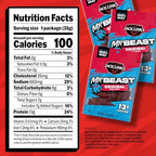 Jack Link's x MrBeast Original Beef Jerky - (10 Pack) 1.25 oz Bags - Ready to Eat Protein Snacks - 13g Protein per Serving - Made with 100% Real Beef