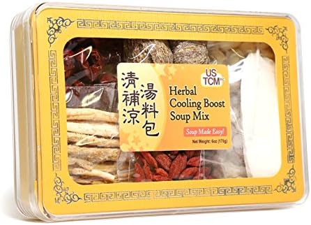 Herbal Cooling Boost Soup Mix Soup Base 清補涼湯料包 Ching bo leung Soup Made Easy! 3-4 Servings 6oz