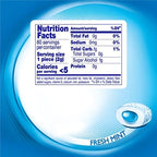 Mentos Pure Fresh Sugar-Free Chewing Gum with Xylitol, Fresh Mint, in a recyclable 90% Paperboard Bottle, 80 Piece (Pack of 4)