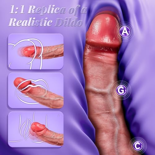 Women Toys 8 Inch Adult Toy for Women Realistic Silicone Dick with Strong Suction Cup for Hands-Free DPT87