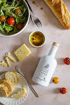 Organic Balsamic Vinegar from Little Gypsy Farms | First Cold-Pressed and Oak Barrel Aged | Notes of Fig with Strawberry Finish | Single Family Farms in Greece (350ml)