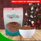Gingerbread Men Sprinkles - 12 Oz Resealable Stand Up Bag - Miniature Gingerbread men for Christmas Baking - Holiday Cake and Cupcake Topping - Sprinkle Me This