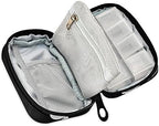 Halloween My Pill Box 7 Day Skull Pill Case Travel Pill Organizer Bag with Zipper Portable Weekly Case Compact Size for Vitamin Supplement Holder
