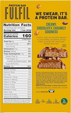 FULFIL Protein Snack Bars, Best Sellers Variety Pack, Gluten Free with 15g Protein, Pantry Staples, 12 Count