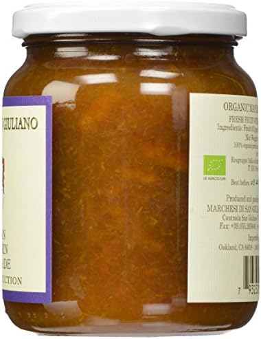 Marchesi Di San Giuliano Marmalade, Sicilian Mandarin, 16.2 Ounce