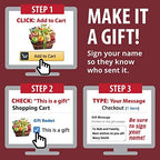 A Gift Inside Chocolate, Caramel and Crunch 3 Box Gift Tower