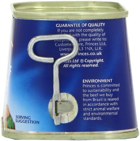 Princes Lean Corned Beef 200 g (Pack of 4)