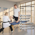 Mobilization Belt 2026 New with Adjustable Thick Cushioning Pad - Premium Mobilization Belt Physical Therapy, Designed for Physical Therapist Rehabilitation Therapy, Stretching (Black)
