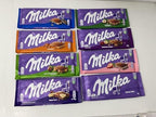 Milkaa European Chocolate Bars Variety Pack of 10 Bars (May be duplicates)