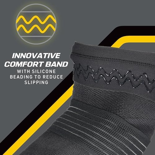 FUTURO™ Premium Compression Elbow Sleeve, with Wrap-Around Strap and Two Gel Pressure Pads, for Mild Tendonitis, Golfer’s Elbow, Tennis Elbow, Swelling, Sprains, and Strains, Large/XLarge