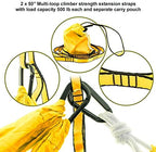 Aerial Yoga Swing Set - Hammock Hanging Swing - Sling Inversion Fly Kit - Antigravity Yoga Sling - Suspension Trapeze
