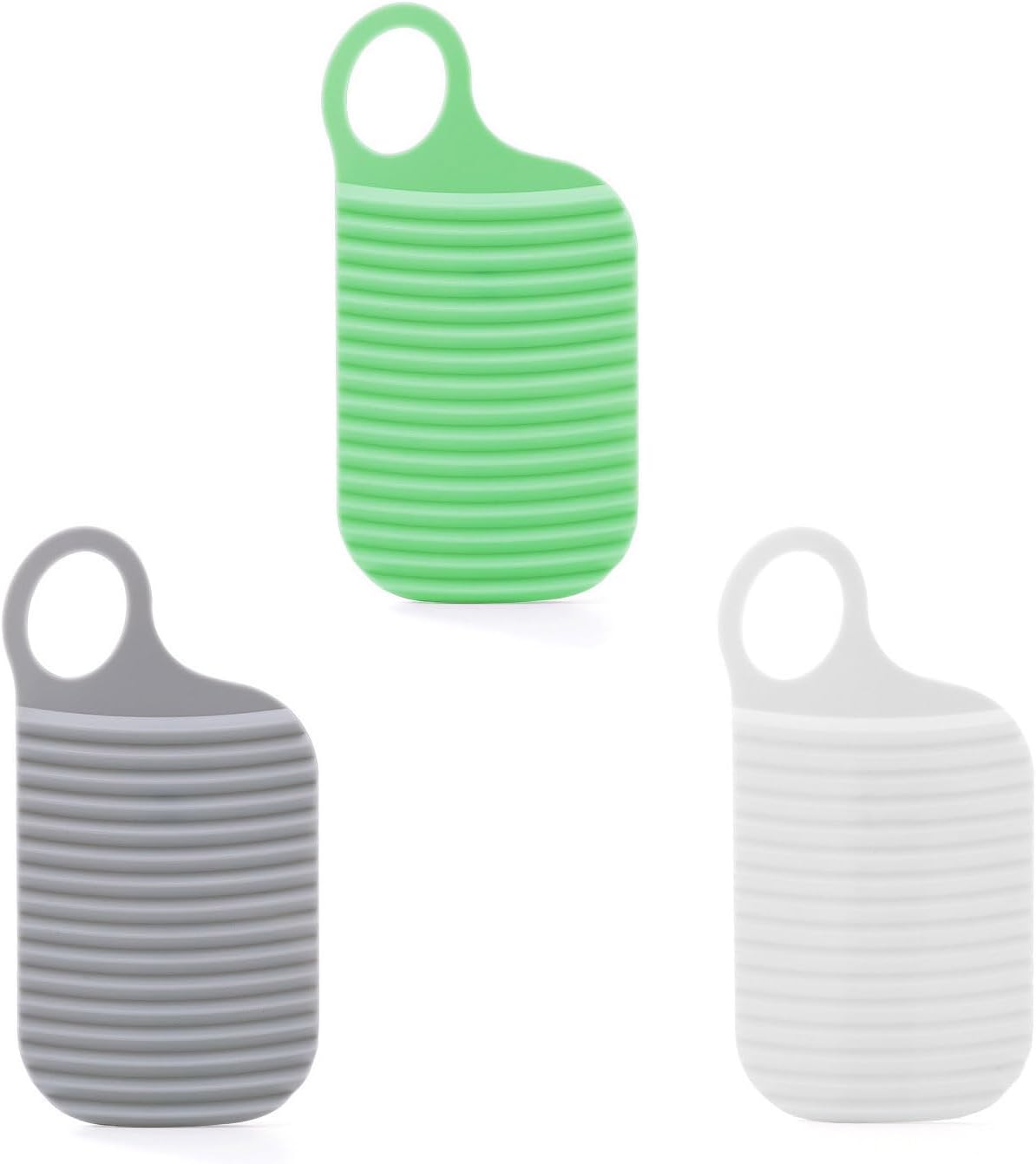 3 Pack Mini Washboard Portable Hand-held Wash Board for Underwear Delicates Laundry Scrubbing Spotless Clothes Washing Outdoor Indoor Kitchen Home Household