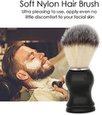 Shaving Kit for Men, 3 IN 1 Shaving Brush Set with Brush Stand & Soap Bowl